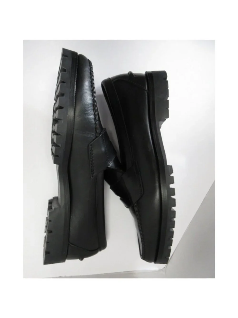 VGT Polo Ralph Lauren Shoes 10.5 D Penny Loafer Ranger Slip On Lug Y2K